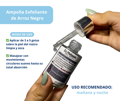 Aclarante Dr. Melaxin – Exfoliante Corporal + 1 Exfoliante Facial GRATIS