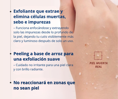 Aclarante Dr. Melaxin – Exfoliante Corporal + 1 Exfoliante Facial GRATIS
